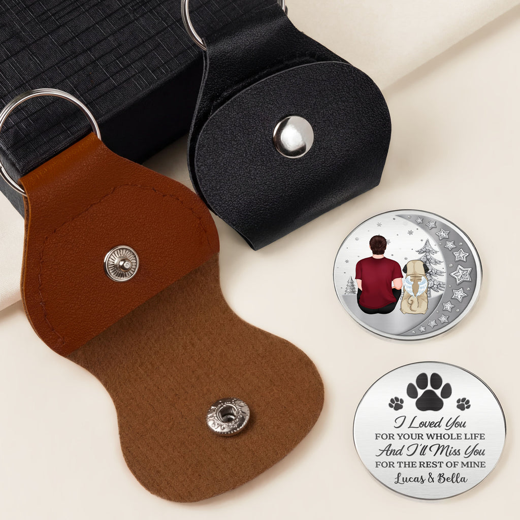 8306AUS2 3d printing effect memorial pocket hug token custom gifts for dog lovers 8306ajnvmc