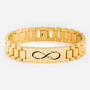 8325JUS1 stainless steel watch band bracelet with names custom couple gifts 8325jnf5g