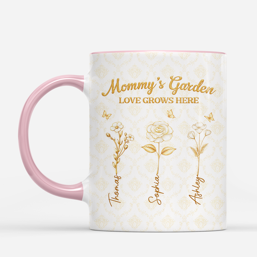 8338MUS2 3d printing effect personalized grandma mug grandmas garden love grows here 8338msxza