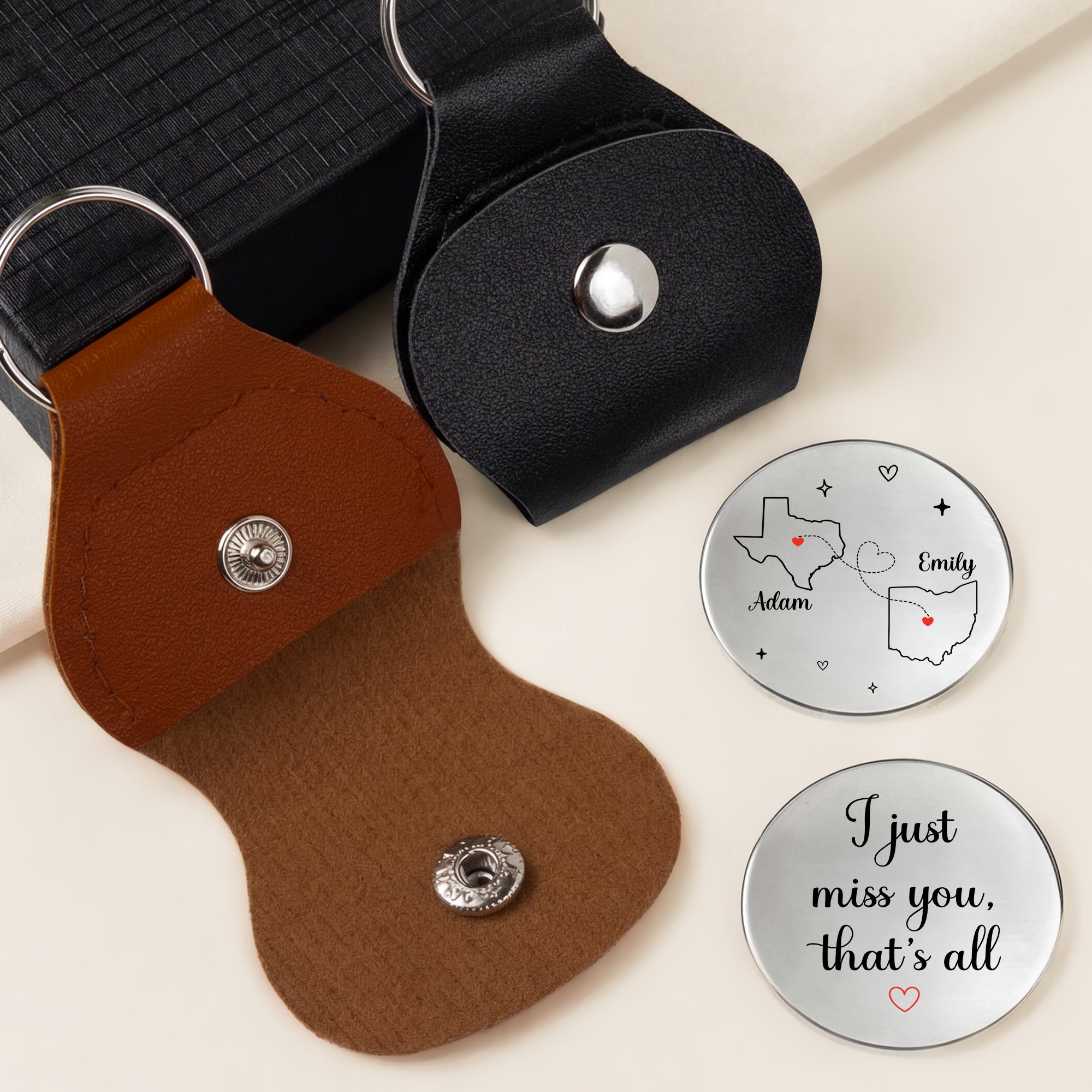 8342AUS2 i just miss you thats all pocket hug personalized best friend gifts 8342ajnhsf
