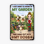 8343EUS1 personalized metal garden signs dog lover gifts for her 8343eskzc
