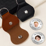 8355AUS2 new parents decision coin personalized pocket hug for mom and dad 8355ajspag