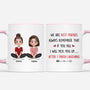 8361MUK1 personalised we are best friends mug for friends 8361m6ltf