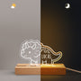 8387LUS2 dinosaur led night light personalized gifts for kids 8387lspwk