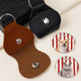 8398AUS2 personalized leather pocket hug photo gifts for dog lovers 8398ajap5c