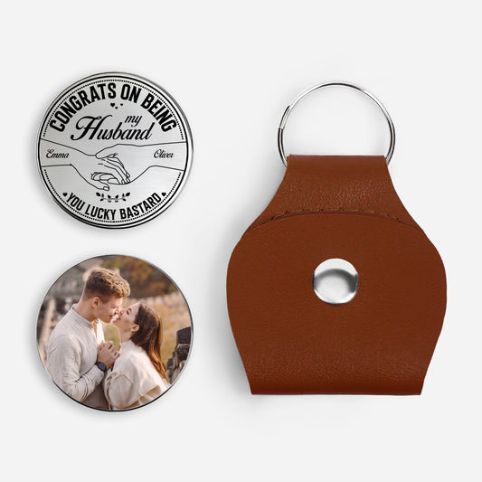8401AUS1 congrats on being my husband pocket hug personalized photo gifts for couples 8401ajapbg