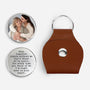 8409AUK1 personalised photo memorial pocket hug with leather case for loss of mumdad 8409ajtlna