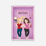 8418RUS1 3d printing effect besties rectangle acrylic plaque custom gifts for friends 8418rcecf