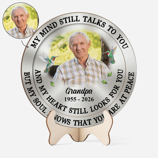 8426QUS1 hummingbird memorial wood plaques_ custom gifts for grandmagrandpa 8426qcpab
