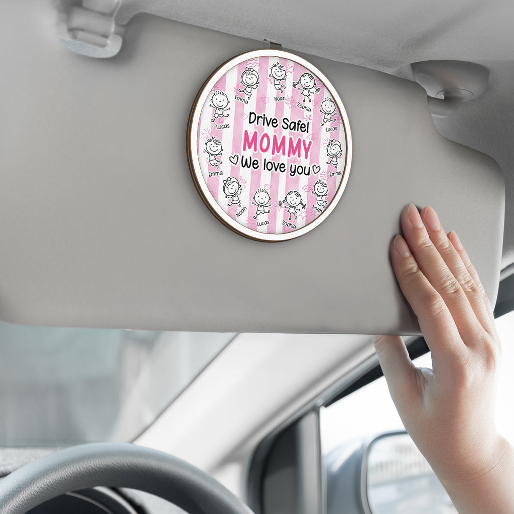 8433GUS2 drive safe car visor clip personalized gift for dadmom 8433gtyeb