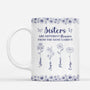 8443MUS1 personalized blue toile mug friendssisters are different flowers from the same garden_ 8443msvne_2