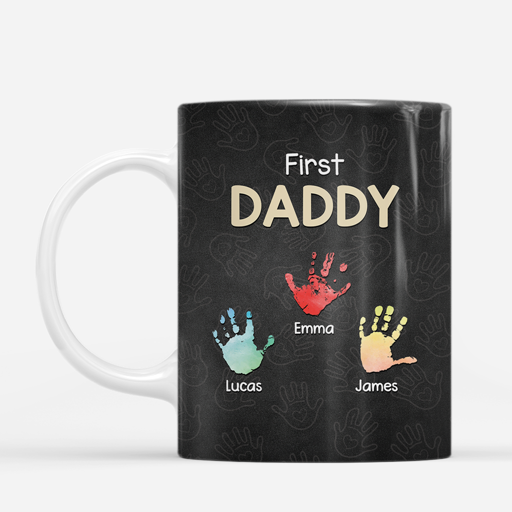 8456MUS2 first dad now grandpa handprint mug personalized grandpa gifts 8456mtktb_eba1aa85 332c 469d b594 065fdde842c4
