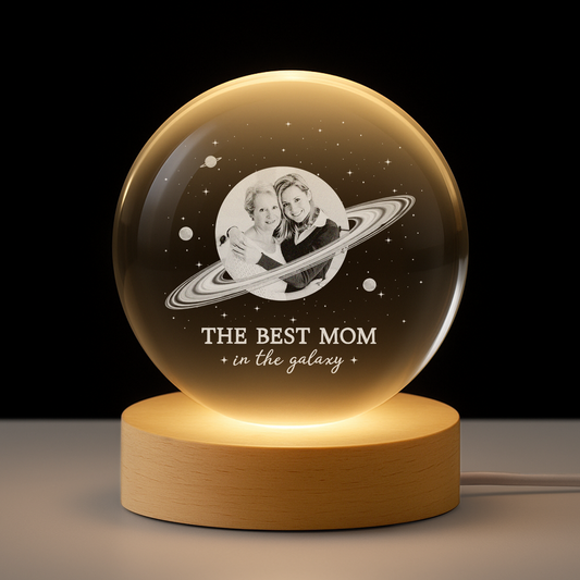8459LUS1 best mom in the galaxy_ crystal ball lamp custom photo gifts for momgrandma 8459lnhwa