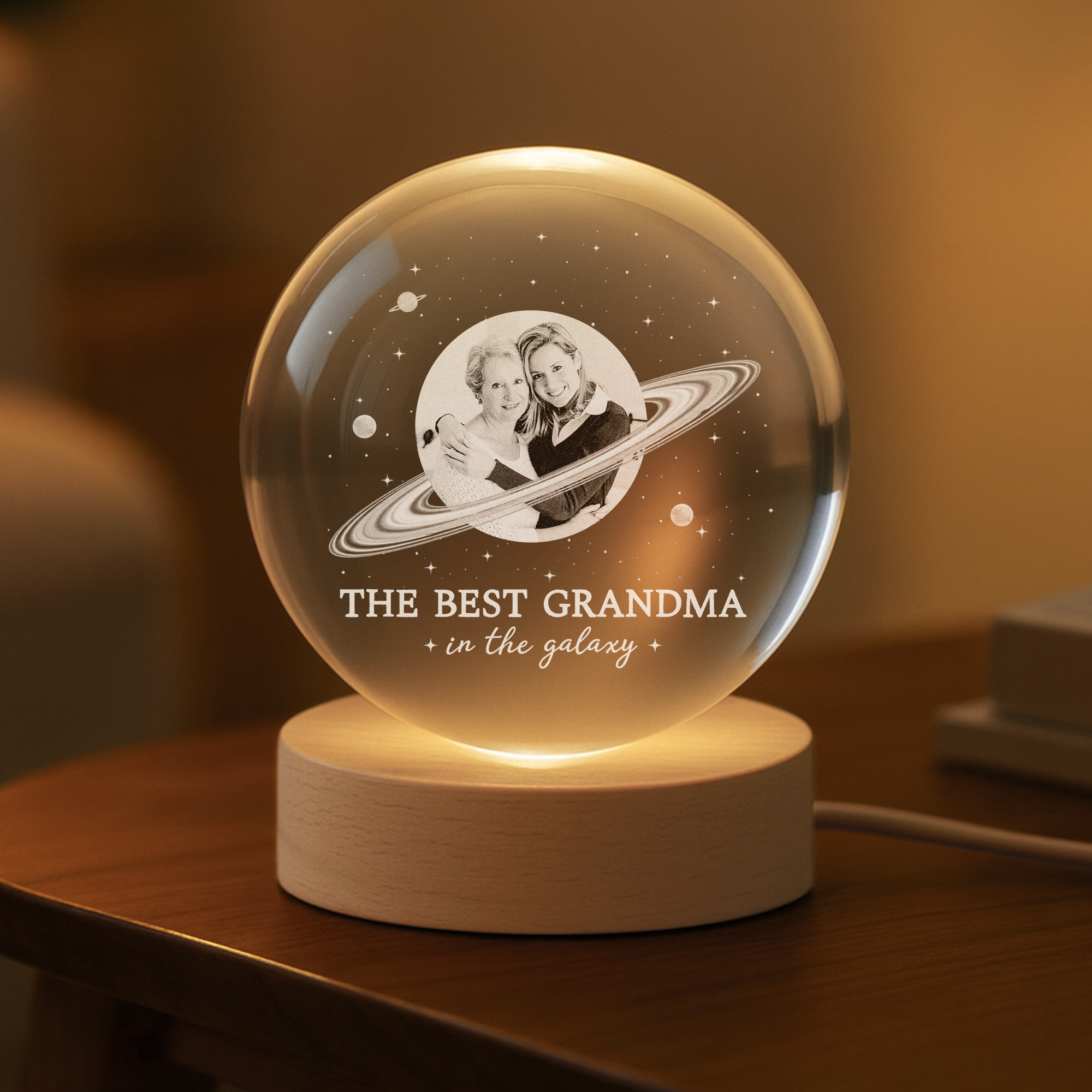 8459LUS2 best mom in the galaxy_ crystal ball lamp custom photo gifts for momgrandma 8459lnhwa