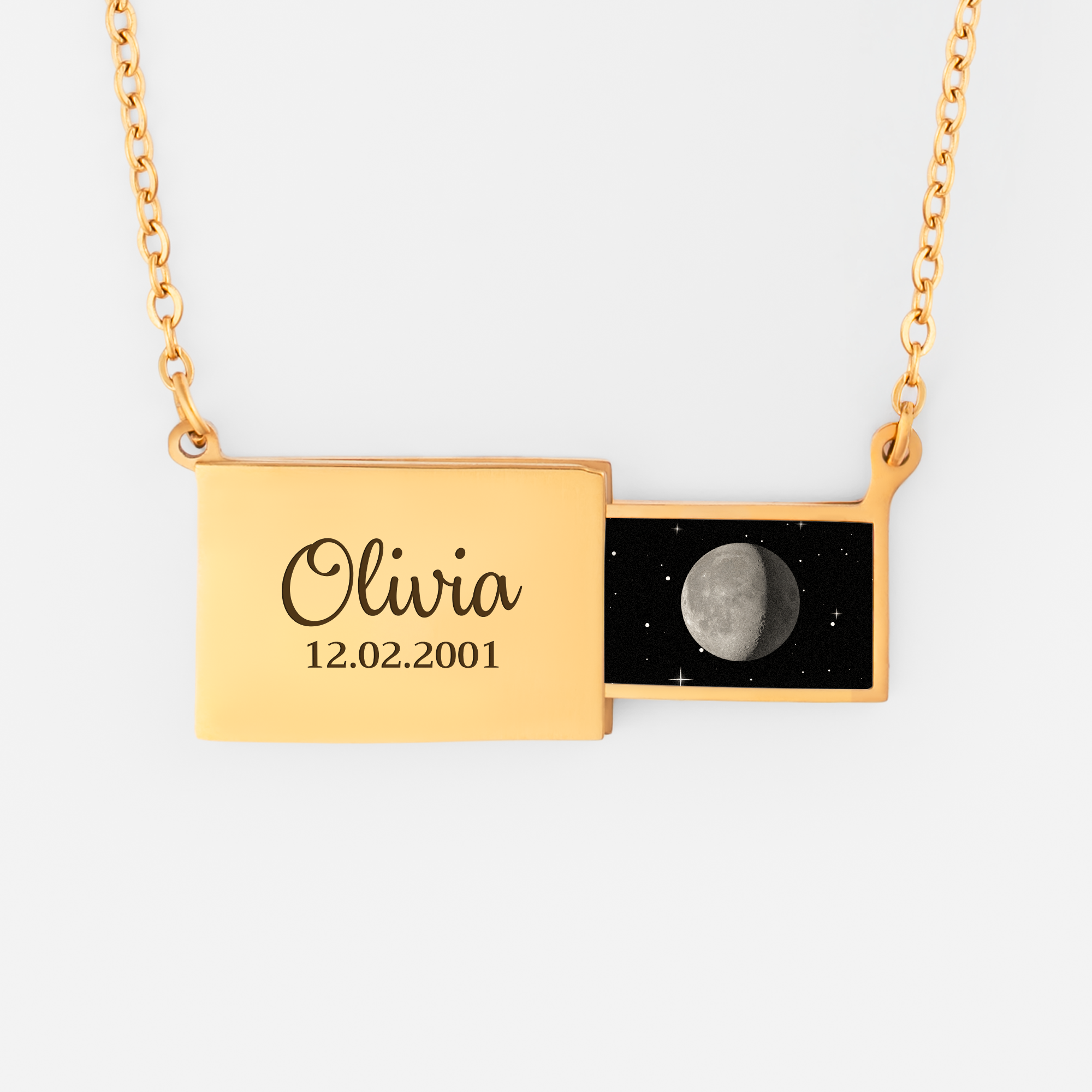 8471JUS1 envelope moon phase necklace personalized birthday gift for her_ 8471j8f5a