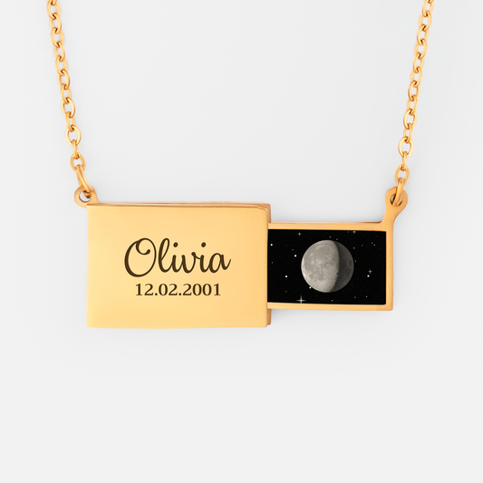 8471JUS1 envelope moon phase necklace personalized birthday gift for her_ 8471j8f5a