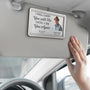 8511GUK2 personalised photo memorial car visor clip for loss of mumdad 8511gtlwa