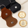 8523AUS2 3d printing effect personalized leather pocket hug gifts for daughter in law 8523ajchla