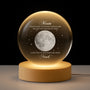 8528LUS1 moon crystal ball lamp personalized moon phase gift for momgrandma 8528lcfba
