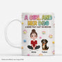 8532MUS1 3d printing effect custom dog and owner mug presents for dog lovers 8532mtptc