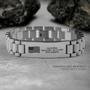8543JUS3 custom military memorial bracelets_ watch band bracelets for men 8543jap5b