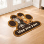8545AUS2 wipe your paws doormat_ custom shaped doormat gifts for cat lovers 8545ad8hbd