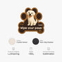 8545AUS4 wipe your paws doormat_ custom shaped doormat gifts for dog lovers 8545ad8hbc