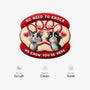 8564AUS1 no need to knock cat doormat_ custom shaped doormat for cat lovers 8564adavwd_1