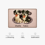 8565AUS4 3d printing effect custom shaped doormat gifts for dog lovers 8565adsfnc
