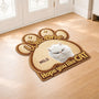 8568AUS2 3d printing effect hope you like cats doormat custom shaped doormat 8568adshld