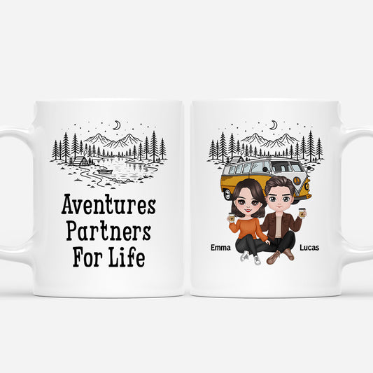 8572MUS1 personalized camping mugs for couples adventure partners for life 8572mtd5g_ea9b5024 135a 4c0d ab9f 2180fe0a6273