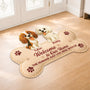 8579AUS2 welcome dog doormat custom shaped doormat gifts for dog owners 8579ad6pcc