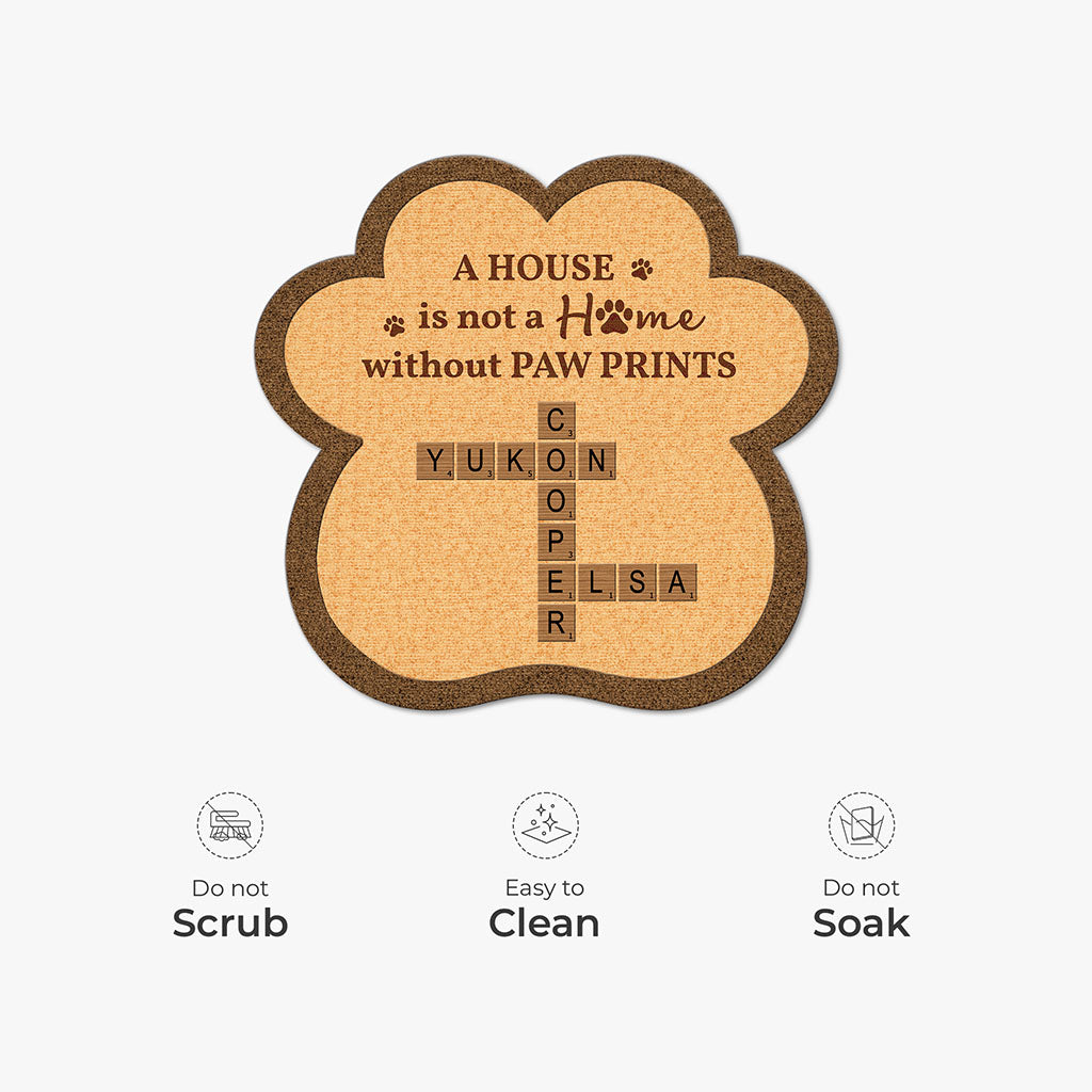 8583AUS1 custom shaped doormat crossword gifts for pet lovers 8583adnvcc_6