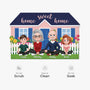 8592AUS5 custom shaped doormat home sweet home doormat gift for family 8592adcpti