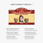 8609AUS1 custom shaped doormat personalized gifts for cat owners 8609adavmd_6