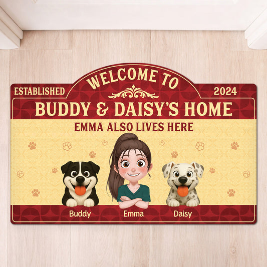 8609AUS1 custom shaped doormat personalized gifts for dog owners 8609adavmc_1