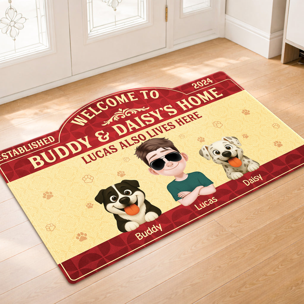 8609AUS1 custom shaped doormat personalized gifts for dog owners 8609adavmc_2