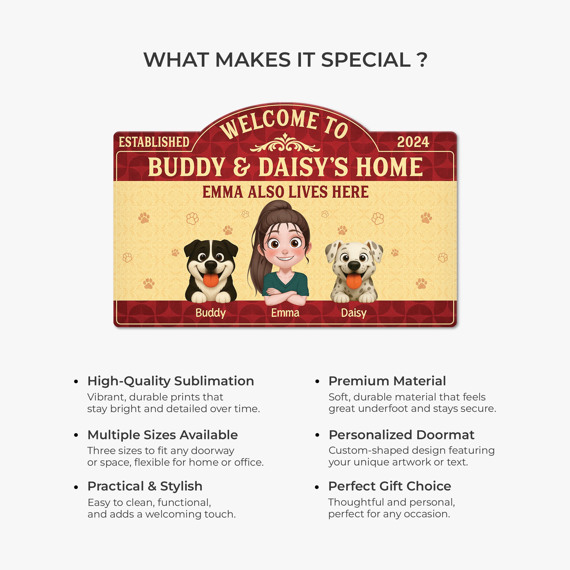 8609AUS1 custom shaped doormat personalized gifts for dog owners 8609adavmc_6