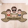 8610AUS1 custom shaped doormat grandpadaddys garage doormat 8610adnhbb