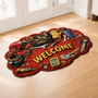 8613AUS2 3d printing effect custom shaped doormat garage gifts for dadgrandpa 8613adtdrb