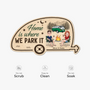 8615AUS5 home is where we park it mat_ custom shaped doormat camping gift for couples 8615adtfhg