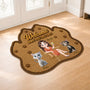 8616AUS2 custom shaped doormat personalized cat gifts for owners 8616adayrd