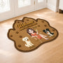 8616AUS2 custom shaped doormat personalized dog gifts for owners 8616adayrc