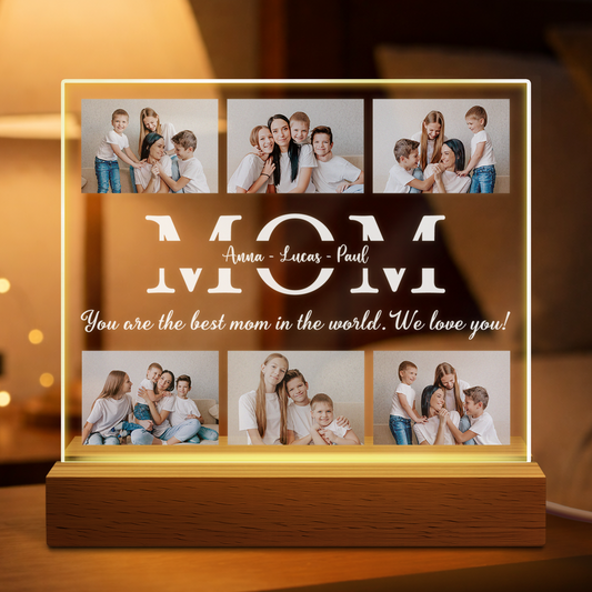 8620LUS1 personalized led night light with photos gifts for momdad 8620lsfca