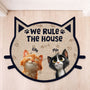 8626AUS1 cat custom shaped doormat personalized gifts for cat lovers 8626ad8yrd