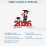 8634LUS4 graduation light box personalized graduation gifts for himher 8634l6ena
