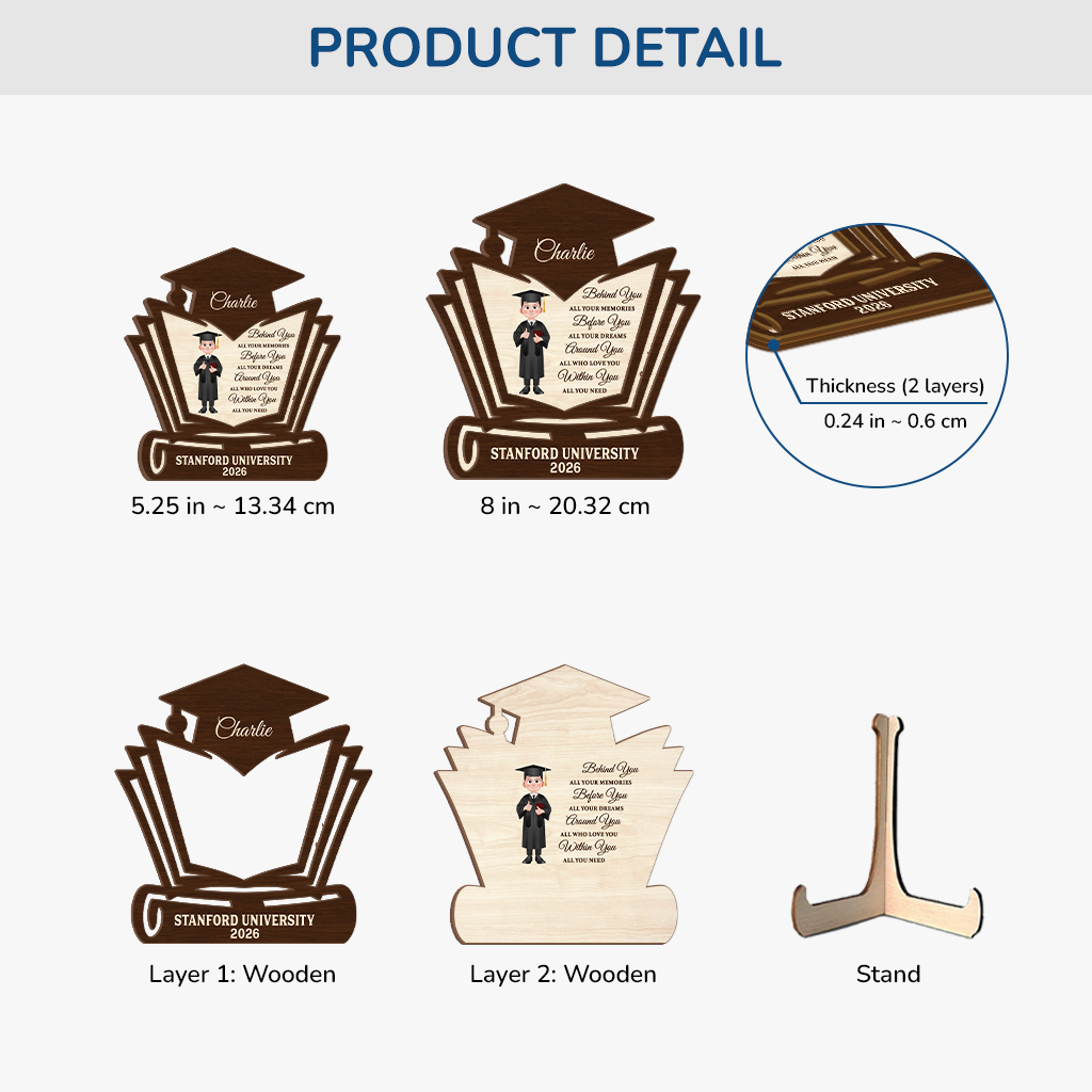 8637QUS3 graduation wooden plaque_ personalized graduation gifts for himher 8637q6pma