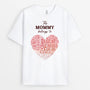 8643AUS1 customized t shirt with names personalized gifts for momdad 8643a6p5a