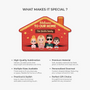 8654AUS6 welcome to our home doormat_ custom shaped doormat gift for momdad 8654adskzi