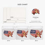 8655AUS3 3d printing effect custom shaped doormat 4th of july gifts for dog lovers 8655adspzc